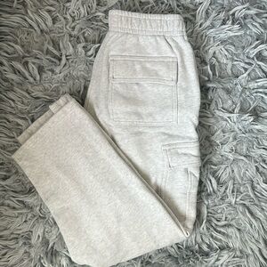 TNA Cozy Mega Fleece Aritzia Cargo Sweatpants